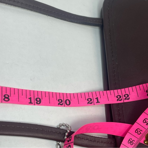 Rare Vintage Mahogany Coach Disco Crossbody Near Mint PRICE FIRM NWOT - Picture 13 of 16